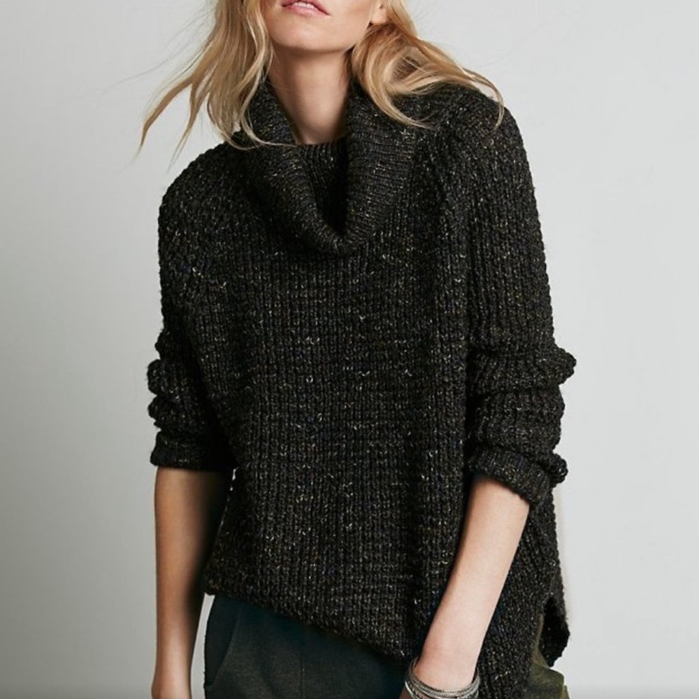 Free People Dylan Tweedy pullover sweater